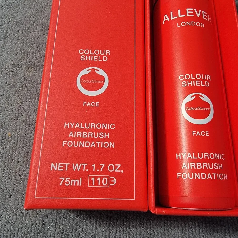 ALLEVEN London Colorshield Face Hyaluronic Airbrush Foundation Amber